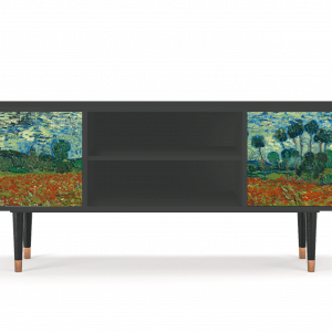 Sideboard - STORYZ - T2 Poppy field by van Gogh - Antracite