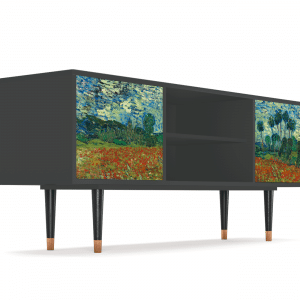 Sideboard - STORYZ - T2 Poppy field by van Gogh - Antracite