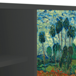 Sideboard - STORYZ - T2 Poppy field by van Gogh - Antracite