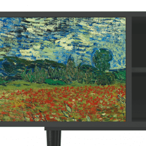Sideboard - STORYZ - T2 Poppy field by van Gogh - Antracite
