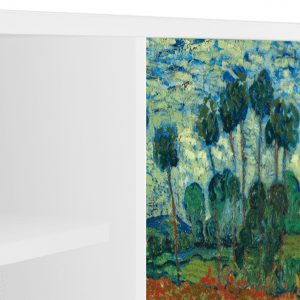 Sideboard - STORYZ - T2 Poppy field by van Gogh - White