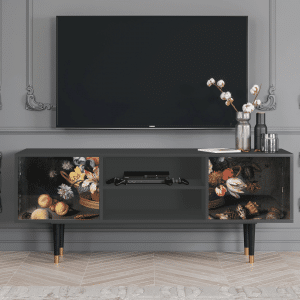 Sideboard - STORYZ - T2 Still Life with Flowers - Antracite