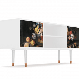 Sideboard - STORYZ - T2 Still Life with Flowers - White