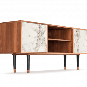 Sideboard - STORYZ - T2 Milk Marble - Walnut