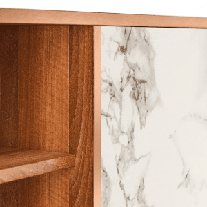 Sideboard - STORYZ - T2 Milk Marble - Walnut