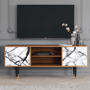 Sideboard - STORYZ - T2 Raven Marble - Walnut