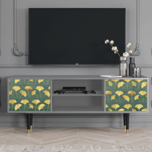 Sideboard - STORYZ - T2 Gingko leaves - Grey