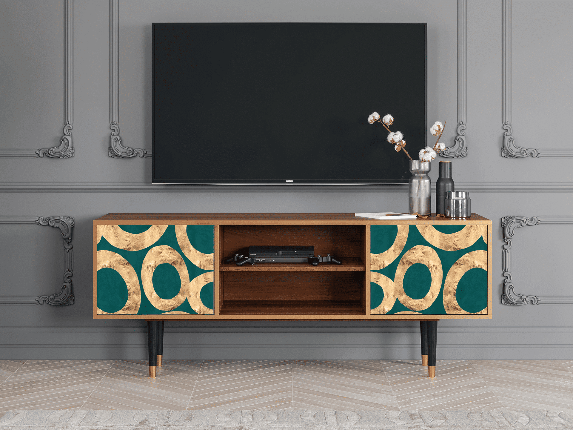 Sideboard - STORYZ - T2 Zircon Sphere - Walnut