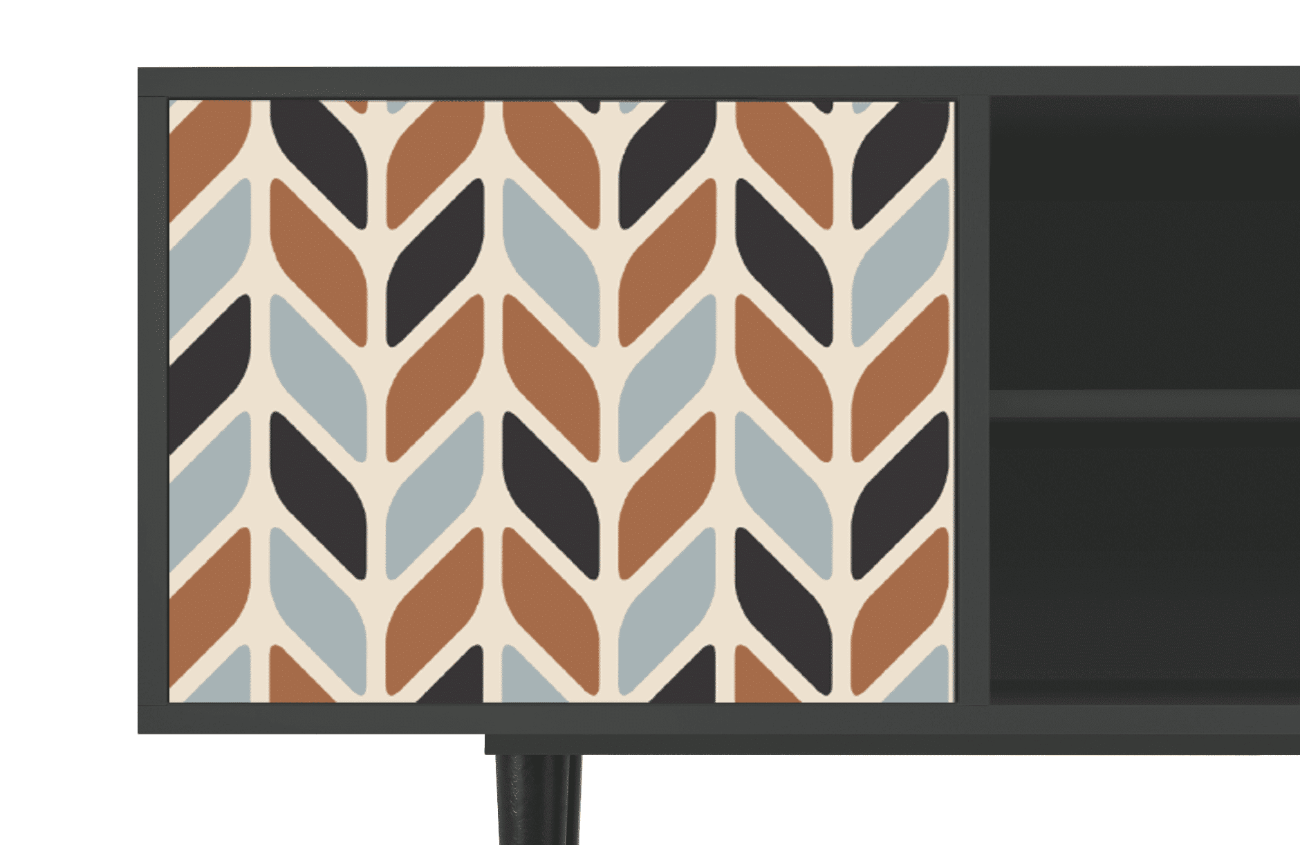 Sideboard – STORYZ – T2 Beige Laure – Antracite Sideboard - STORYZ - T2 Beige Laure - Antracite