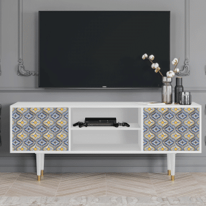 Sideboard - STORYZ - T2 Illusory Pattern - White