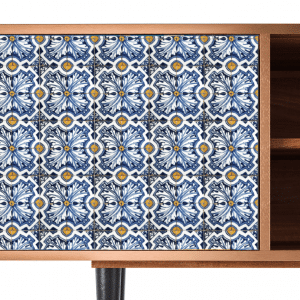 Sideboard - STORYZ - T2 Lovely Cornflowers - Walnut