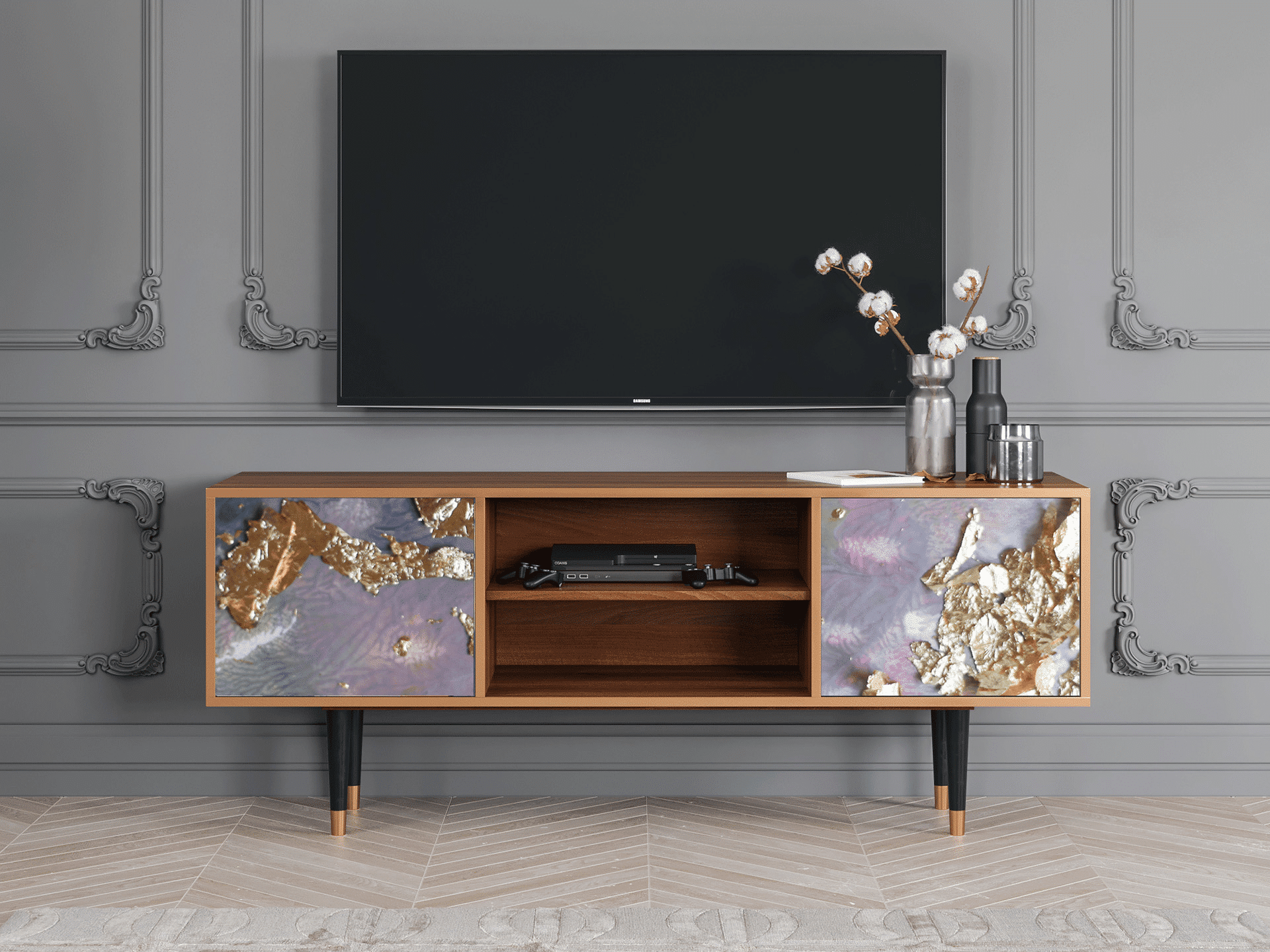 Sideboard - STORYZ - T2 Planet Earth - Walnut Sideboard - STORYZ - T2 Planet Earth - Walnut