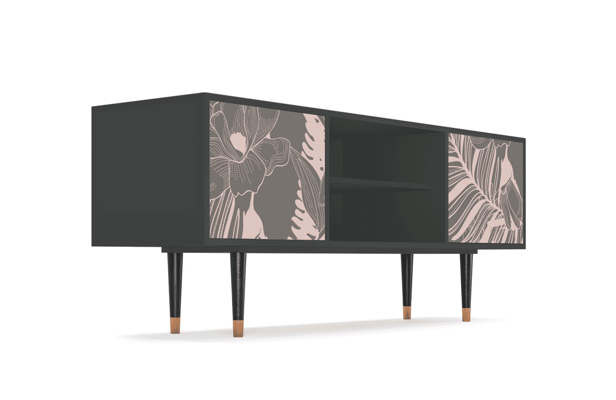 Sideboard – STORYZ – T2 Issabelline Flower – Antracite Sideboard - STORYZ - T2 Issabelline Flower - Antracite