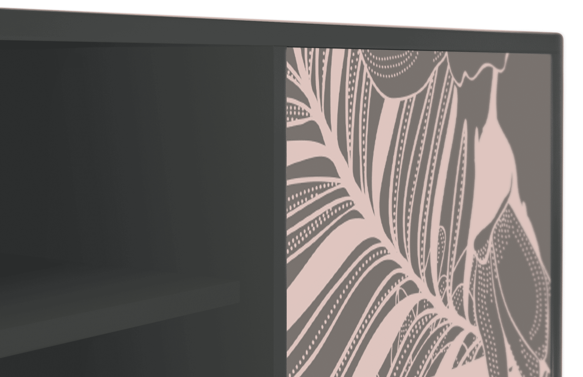 Sideboard – STORYZ – T2 Issabelline Flower – Antracite Sideboard - STORYZ - T2 Issabelline Flower - Antracite