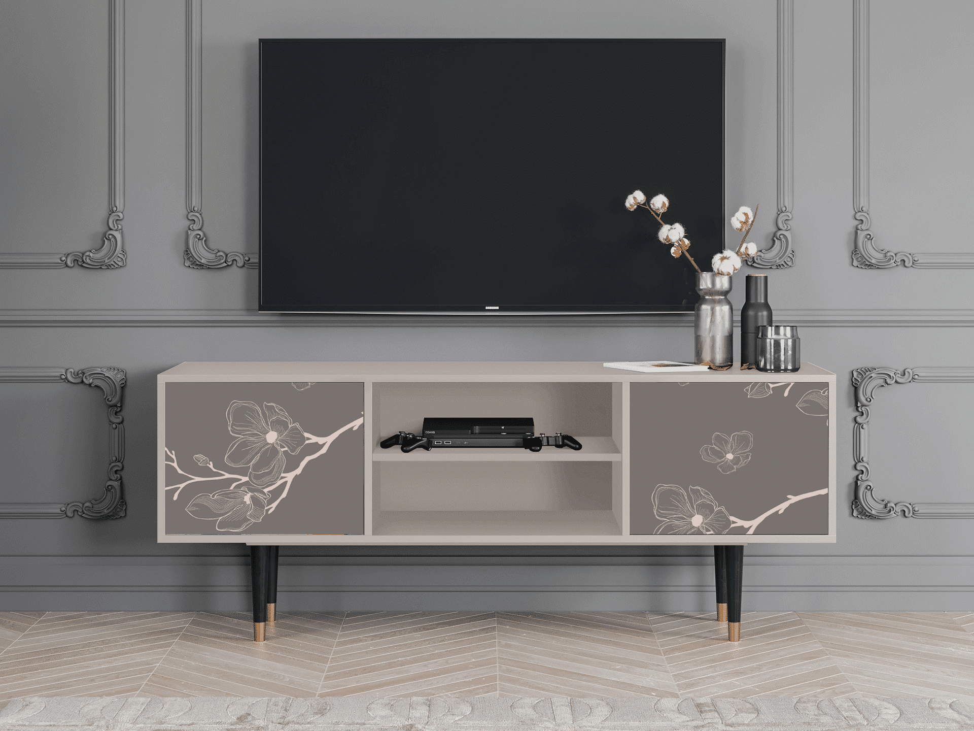 Sideboard - STORYZ - T2 Cherry Blossom - Sand Sideboard - STORYZ - T2 Cherry Blossom - Sand