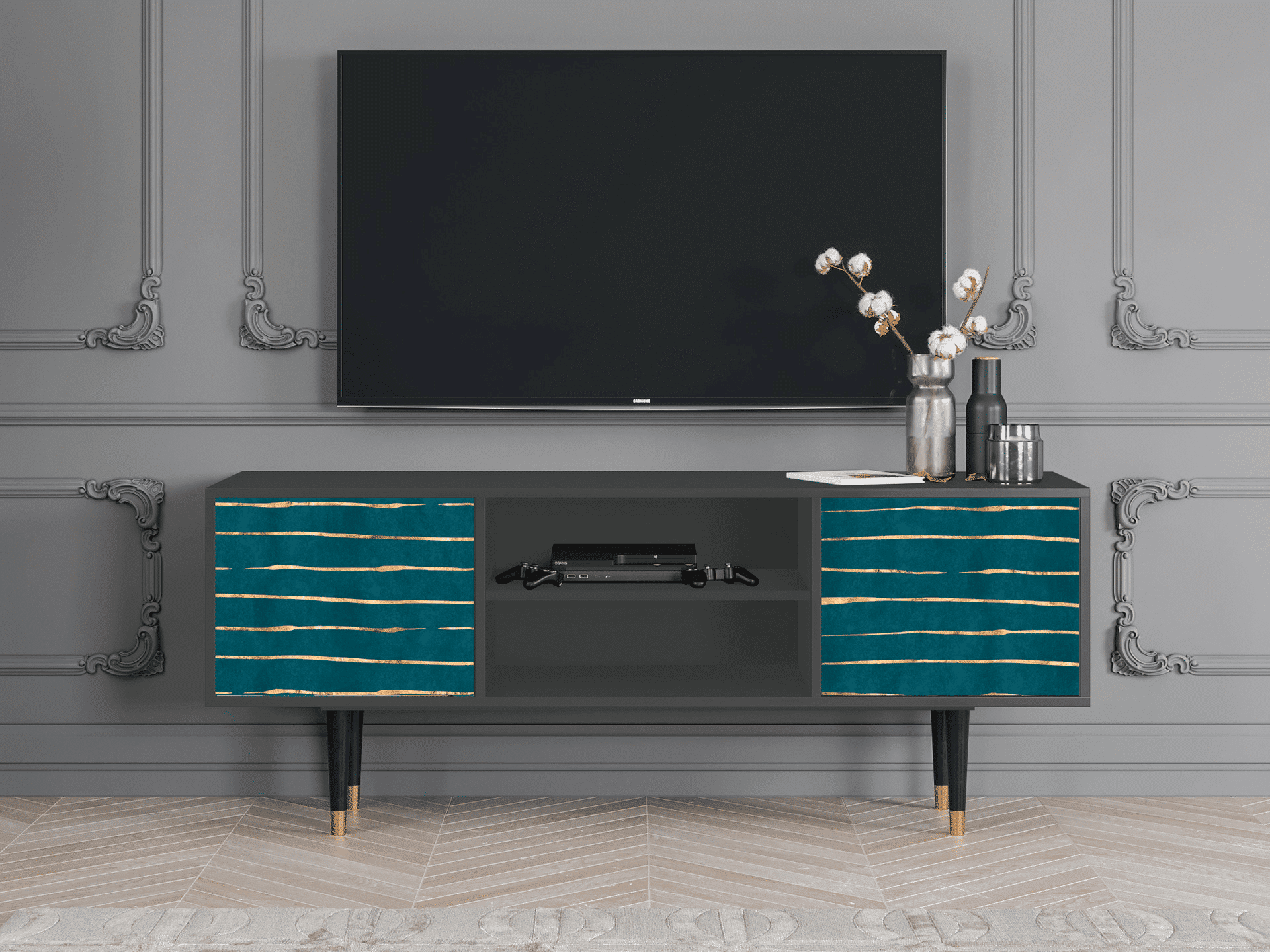 Sideboard - STORYZ - T2 Ocean Drive - Antracite Sideboard - STORYZ - T2 Ocean Drive - Antracite