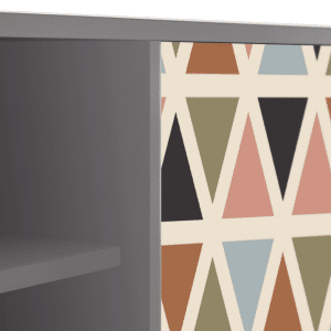 Sideboard - STORYZ - T2 Royal Triangles - Grey