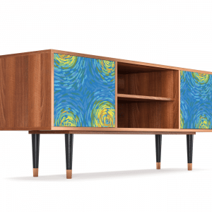 Sideboard - STORYZ - T2 Van Gogh Lights - Walnut