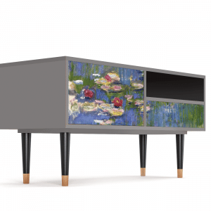 Sideboard - STORYZ - T3 The water lily pond 
 - Grey