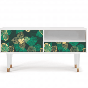 Sideboard - STORYZ - T3 Green Flower - White