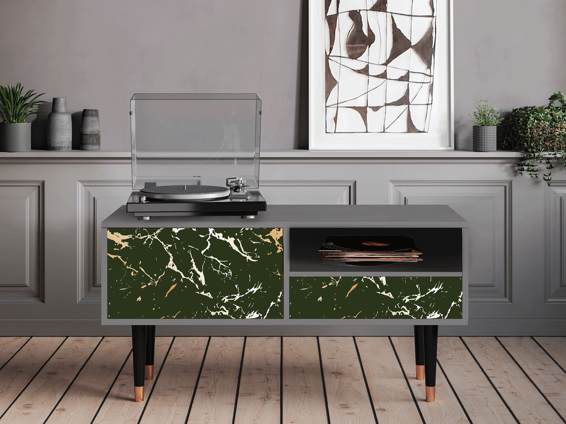 Sideboard - STORYZ - T3 Amazon Forest - Grey Sideboard - STORYZ - T3 Amazon Forest - Grey