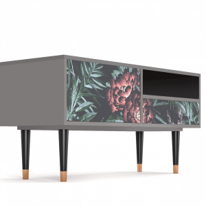Sideboard - STORYZ - T3 Dark Peonies - Grey