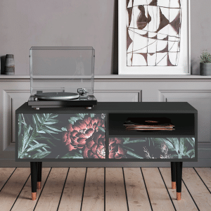 Sideboard - STORYZ - T3 Dark Peonies - Antracite