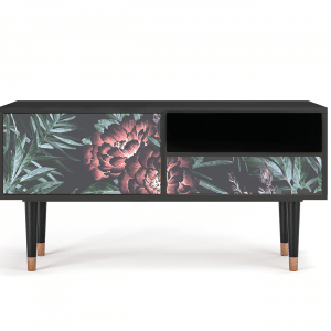 Sideboard - STORYZ - T3 Dark Peonies - Antracite