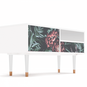 Sideboard - STORYZ - T3 Dark Peonies - White