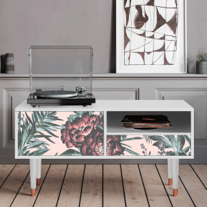 Sideboard - STORYZ - T3 Peach Peonies - White