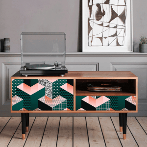 Sideboard - STORYZ - T3 Geometric Madness - Walnut