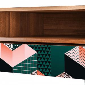 Sideboard - STORYZ - T3 Geometric Madness - Walnut