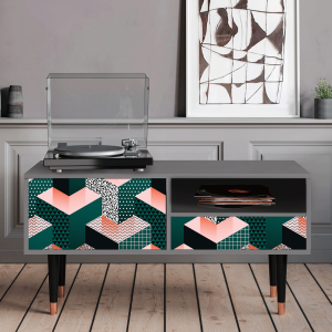 Sideboard - STORYZ - T3 Geometric Madness - Grey