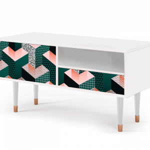Sideboard - STORYZ - T3 Geometric Madness - White