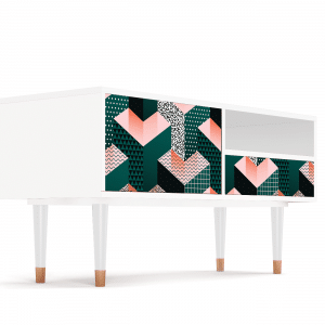 Sideboard - STORYZ - T3 Geometric Madness - White