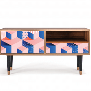Sideboard - STORYZ - T3 Pinky Squares - Walnut