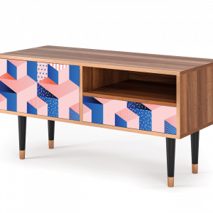 Sideboard - STORYZ - T3 Pinky Squares - Walnut