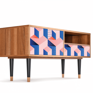 Sideboard - STORYZ - T3 Pinky Squares - Walnut