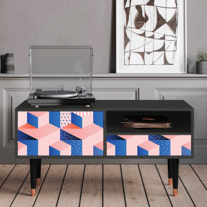 Sideboard - STORYZ - T3 Pinky Squares - Antracite