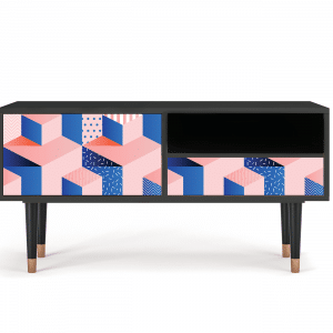 Sideboard - STORYZ - T3 Pinky Squares - Antracite