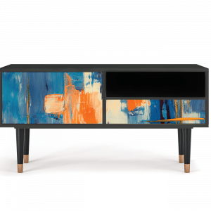 Sideboard - STORYZ - T3 Abstract Expressionism - Antracite