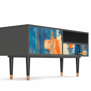 Sideboard - STORYZ - T3 Abstract Expressionism - Antracite