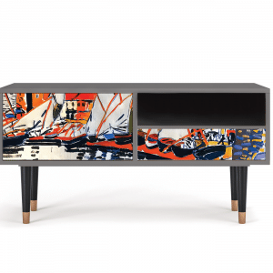 Sideboard - STORYZ - T3 Le Séchage des voiles  - Grey