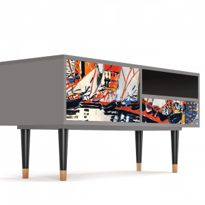 Sideboard - STORYZ - T3 Le Séchage des voiles  - Grey