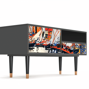Sideboard - STORYZ - T3 Le Séchage des voiles - Antracite