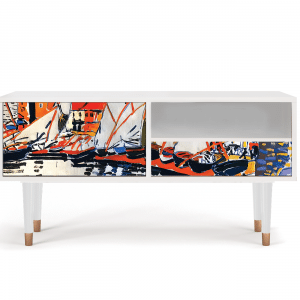 Sideboard - STORYZ - T3 Le Séchage des voiles  - White