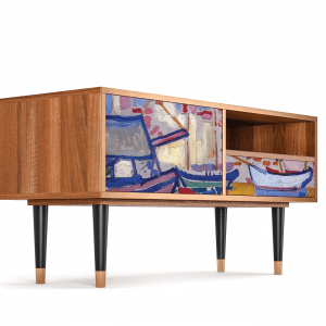Sideboard - STORYZ - T3 The Port of Collioure
 - Walnut