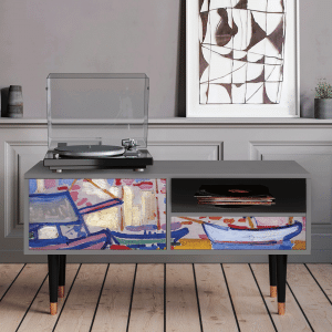 Sideboard - STORYZ - T3 The Port of Collioure
 - Grey