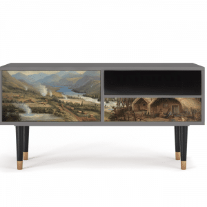 Sideboard - STORYZ - T3 View Across the Plains  - Grey