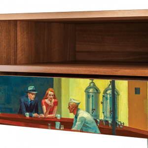 Sideboard - STORYZ - T3 Nighthawks by Hopper - Walnut